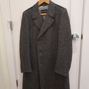 Pierre Cardin Men's Charcoal Trench Coat